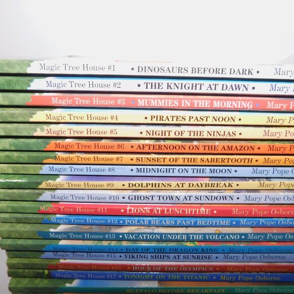Lot Set 28 Magic Tree House Paperback Books Mary Pope Osborne Scholastic - Picture 3 of 14
